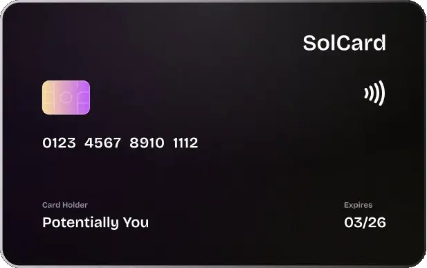 SolCard - 2 tiers