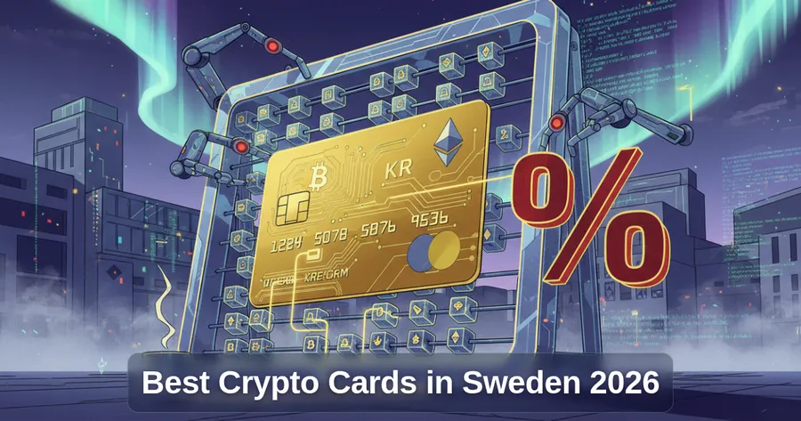 Best Crypto Cards in Sweden 2026: 5 Current Options